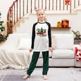 thumbnail image 5 of Xmarks Holiday Family Matching Pajamas Christmas Pjs Set Long Sleeve Tops Xmas Pajamas Pant Cute Family Jammies, 5 of 9