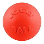 Jolly Pets Bounce-n-Play Dog Toy Ball, 8 Inches/Large, Orange, (Model: 2508 OR)
