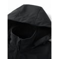thumbnail image 5 of KVE Men's Softshell Vest Windproof Lightweight Golf Vest Outerwear with Pockets, Sleeveless Jacket for Sports Black X-Large, 5 of 9