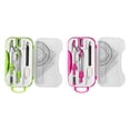 thumbnail image 1 of 2Pieces Math Geometry Ruler Protractor Set for Drafting Supplies Zulema none, 1 of 8