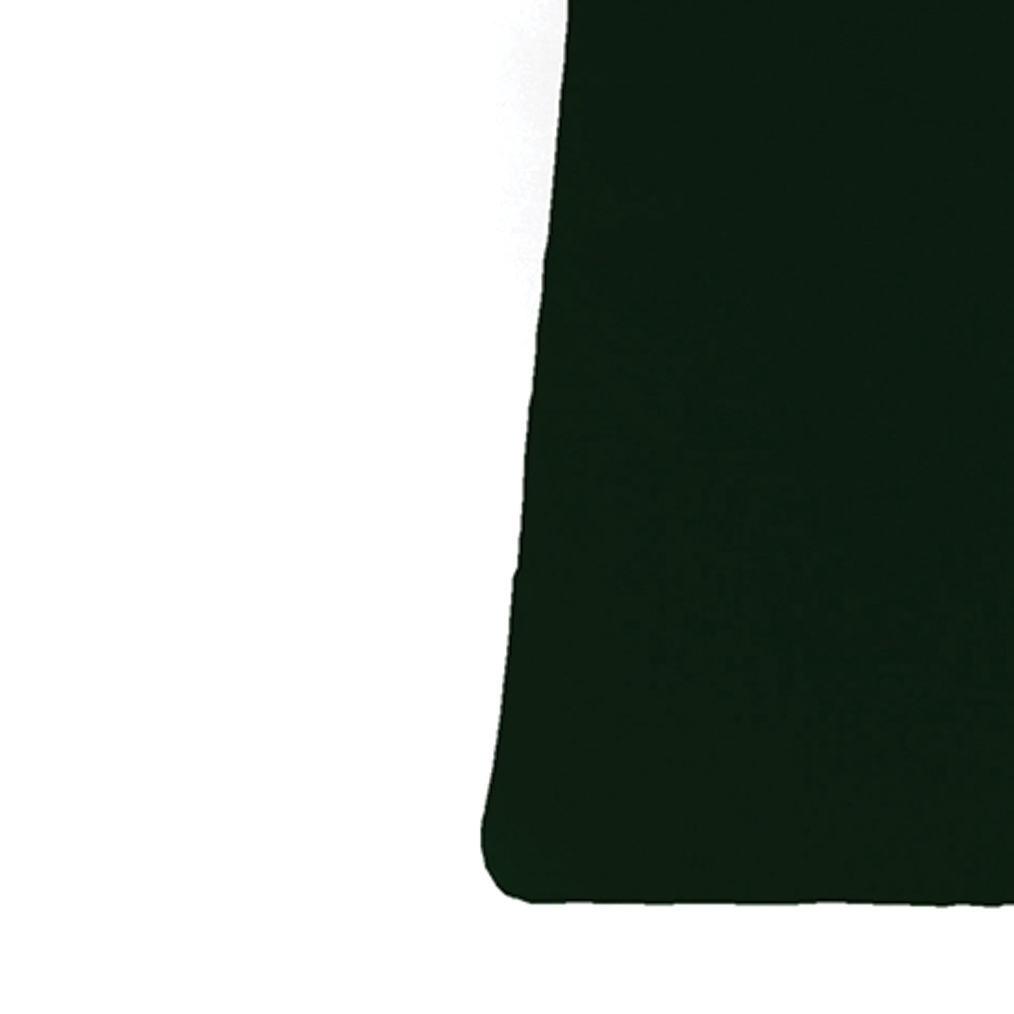 Jordan Manufacturing 39" x 20" Forest Green Solid Rectangular Tapered Outdoor Rocking Chair Cushion Set with Ties