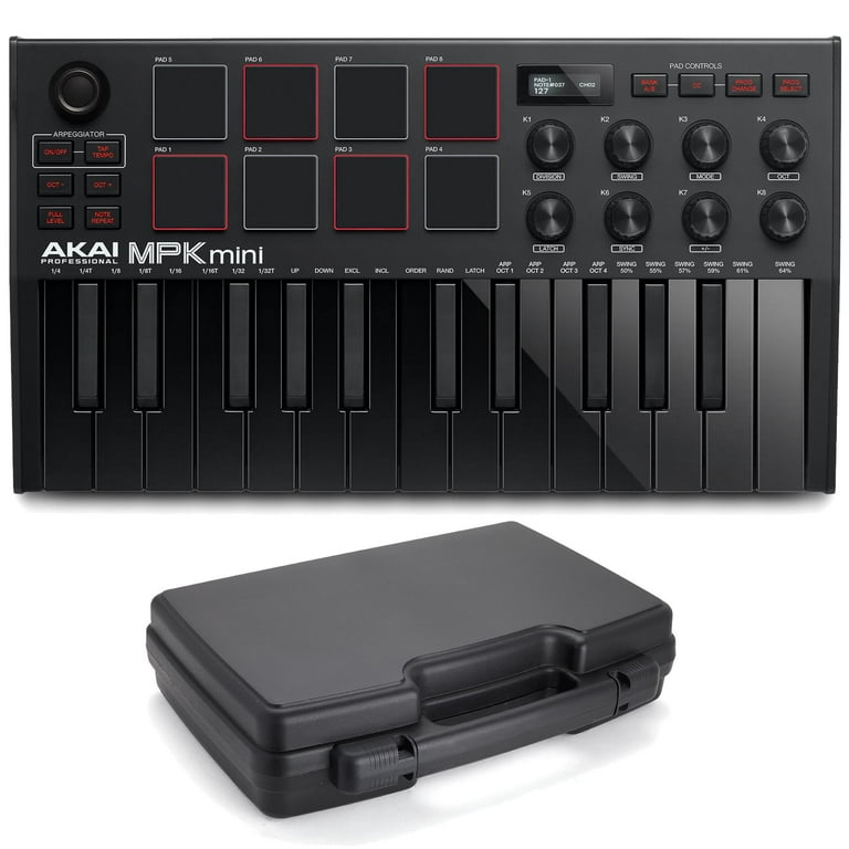 Akai Professional MPK Mini MK3 MIDI Controller Kit with Bag and Pedal