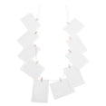thumbnail image 3 of SHISUYAN 10pcs 7 Inches Paper Photo Frame Retro Picture Frame Hanging Decorations with String and Clips (White), 3 of 8