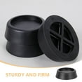 thumbnail image 2 of 4pcs Anti Vibration Washing Machine Mats Nonskid Washer Pads Dryer Foot Furniture Stabilizer Mats, 2 of 6