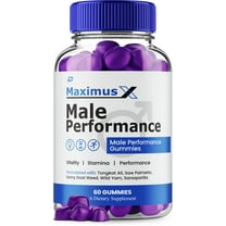 Maximus X Gummies for Men – MaximusX Gummy Natural Blend Vitamins Reviews, 1 Pack, 60 Gummies