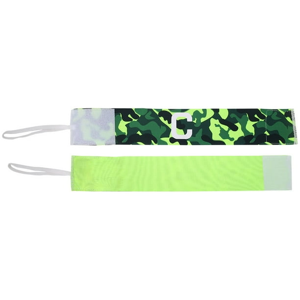 Brazalete de capitán de fútbol, brazalete de capitán de equipo para exteriores de nailon duradero Brazalete de fútbol Tecnología de vanguardia