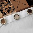 thumbnail image 4 of Homewish Jungle Deer Moose Curtains Pack of 2 (42x84 Each) for Men, Brown Camo Buffalo Curtains Blackout, Rustic Hunting Theme Bedroom Curtains, Blackout Curtains Bedroom Decor, 4 of 6