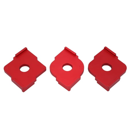 

PAOMIAN 3PCS Radius Jig Router Template Handheld Aluminum Alloy Rust Proof Woodworking Corner Radius Jig
