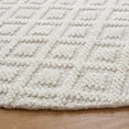 thumbnail image 3 of SAFAVIEH Vermont Thurstan Geometric Wool Area Rug, Ivory, 6' x 6' Round, 3 of 7