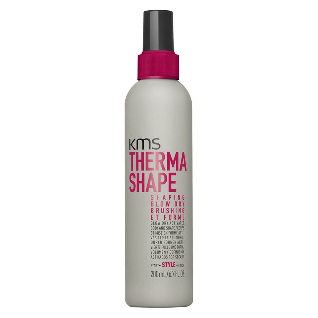 Spray de secado con secador KMS THERMASHAPE Shape Shape, 200 ml, tiempo de secado un 50% más rápido