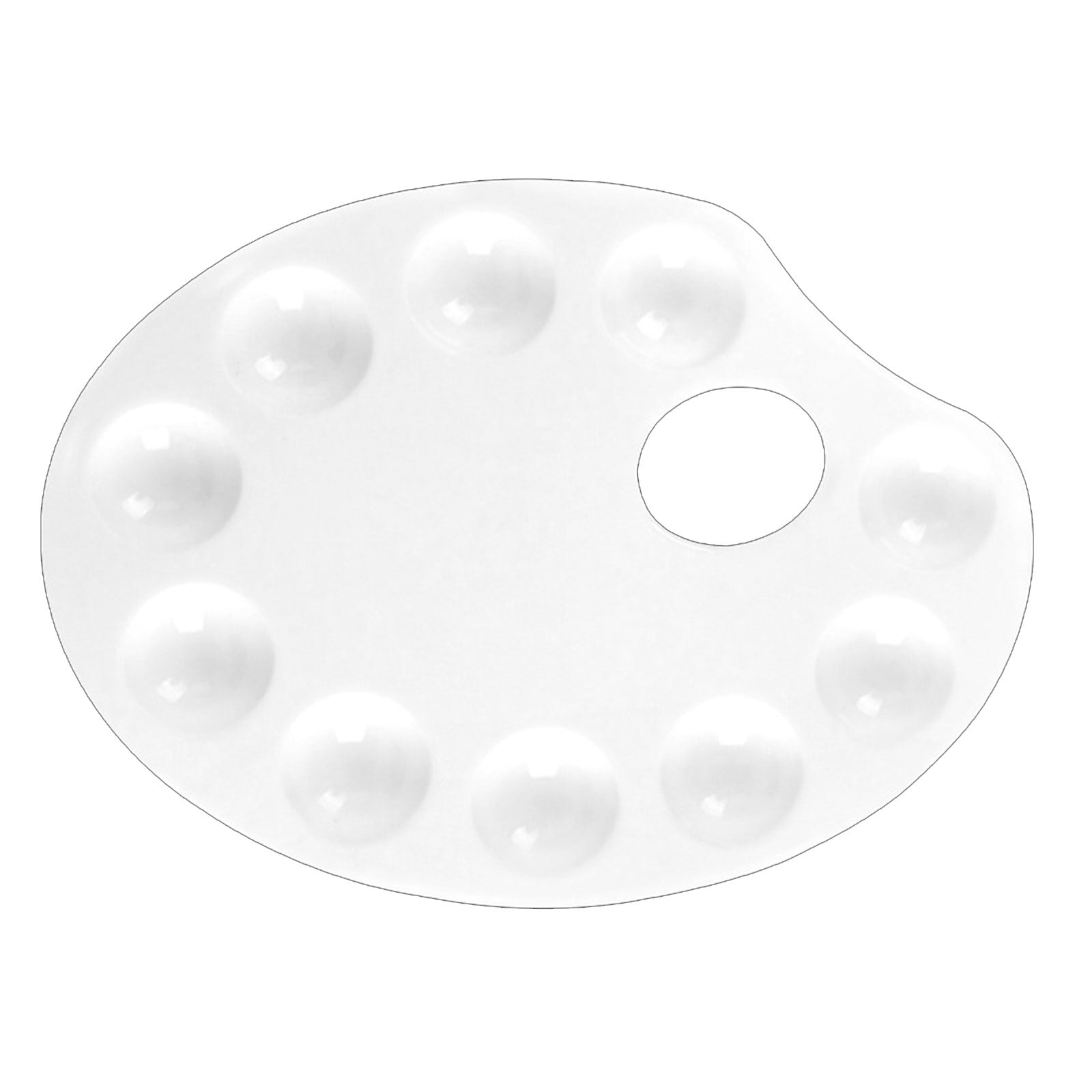 HeroNeo Paint Tray Palettes Plastic Paint Pallet for Kids Classroom