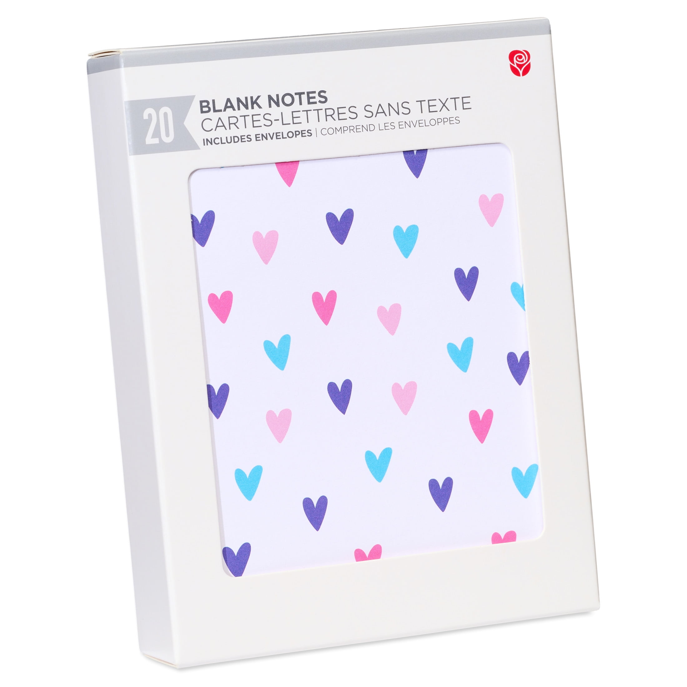American Greetings All Occasion Blank Cards, Heart (20-Count)