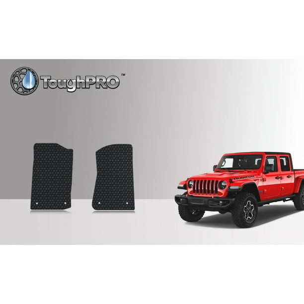 ToughPRO Floor Mat Accessories Two Front Mats Compatible with 2020 Jeep