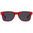 thumbnail image 4 of Retro Sunglasses - Red Frame / Smoke Lens, 4 of 8