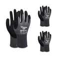 thumbnail image 1 of 3 pares de guantes de trabajo impregnados de nitrilo, guantes de seguridad para almacén de Abanopi Dedil, 1 of 7