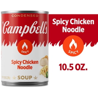 Campbell's Spicy Tomato Soup 10.5 oz Can Vegan Condensed with