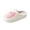 Pink -AV26, variant on Domzle Cute Slippers for Women Men Memory Foam Plush Fuzzy Slippers Indoor Outdoor Bow Slippers Non-Slip Sole House Shoes Sky Blue 38