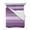 Purple, variant on Quilts Queen Size Bedding Set, Geometric Purple, Lightweight Quilted Comforter, Solid Ombre Geometric Modern Stripe Soft Reversible Bedspread Coverlet with Pillow Covers for All Season, 90" x 96"