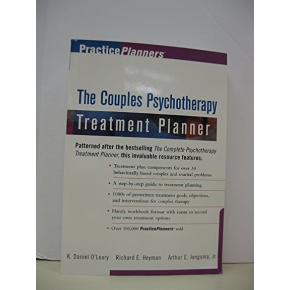 Pre-Owned The Couples Therapy Treatment Planner (PracticePlanners) Paperback