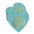 thumbnail image 1 of Inkdotpot Joy To The World Baby Shower Bottle Tag Real Gold Foil Favor Hang Tags Pack Of 50, 1 of 8