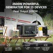 ALLPOWERS R2500 V2 1920Wh LiFePO4 Portable Power Station 2500W Solar Generator with UPS 100W PD USB-C