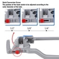 thumbnail image 4 of Tubing Bender, Pipe Bender Versatile Aluminum Alloy  for HVAC Maintenance, 4 of 7