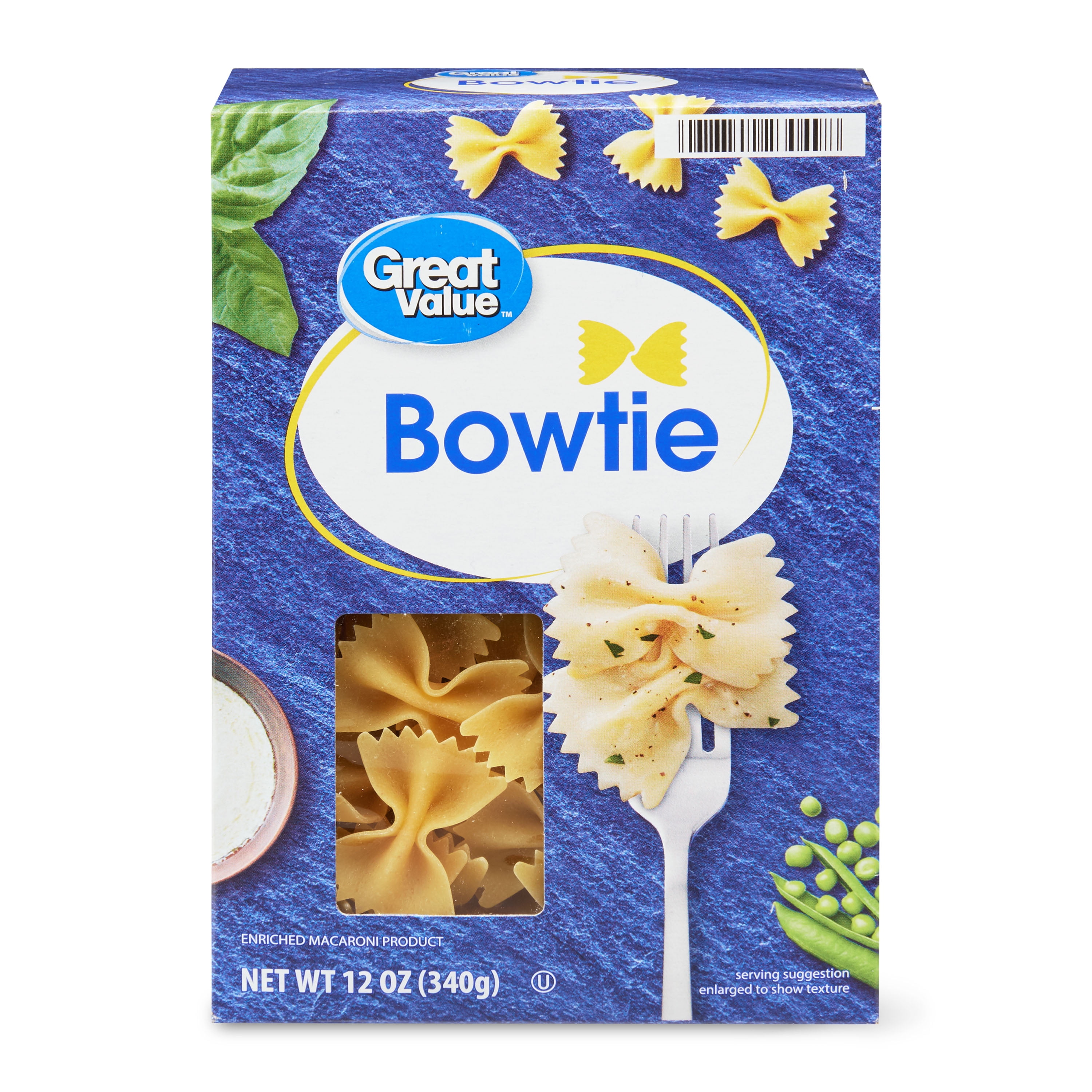 Download Great Value Bowties Pasta 12 Oz Walmart Com Walmart Com