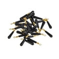 thumbnail image 4 of ADDHAT 100Pcs Black Rubber Fishing Drift Seat Durable Lightweight Float Connector, 4 of 8