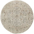 thumbnail image 2 of Nourison Oushak Home 4' x Round Light Grey Vintage Indoor Rug, 2 of 8