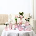 thumbnail image 5 of Glass Bud Vases Set of 36, Pink Vases for Centerpieces, Small Glass Vase for Flowers, Vintage Bud Vase in Bulk for Wedding, Party, Events, Reception, Home Decor, 5 of 6