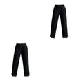 thumbnail image 1 of Sonducket Womens weatpants Fleece Lining Jogger Pants Harem Casual  Trouser Negro 3XL 2piezas, 1 of 1