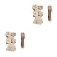 thumbnail image 1 of Inteprter Paquete de 10 pared ventana árbol animal colgante sala de estar rebanadas de madera decoración de bricolaje con cuerda de lino Type3 NO3, 1 of 6