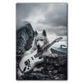 thumbnail image 3 of Norwegian Buhund Dog Poster Music Decor - Norwegian Buhund Dog Canvas Wall Art For Bedroom Decor - Girls Room Decor - Dog Artwork, 3 of 6