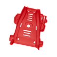 thumbnail image 2 of Placa protectora del chasis de la base del motor para accesorios CRF300L, fácil de instalar, roja. Rojo, 2 of 7