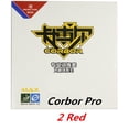 thumbnail image 1 of 2 Pcs/Lot Reactor Original Pips-In CORBOR Table Tennis Rubber With Sponge Ping Pong Rubber Tenis De Mesa 2 red, 1 of 2