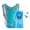 Lake Blue, variant on KUYOU Running Hydration Vest - Lightweight Insulated Hydration Backpack with 2L Water Bladder, Adjustable Chest Straps and Reflective Water Backpack for Running Marathon Race Hiking Cycling