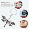 thumbnail image 3 of MasteelfCA Dragonfly Key Chain Animal Keychain Crerative Backpack Charm Car Key Chain for Women, 3 of 8
