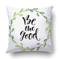 thumbnail image 1 of ABPHQTO Cita inspiradora Be the good Funda de almohada Throw Pillow Cover Funda 40x40 cm, 1 of 2