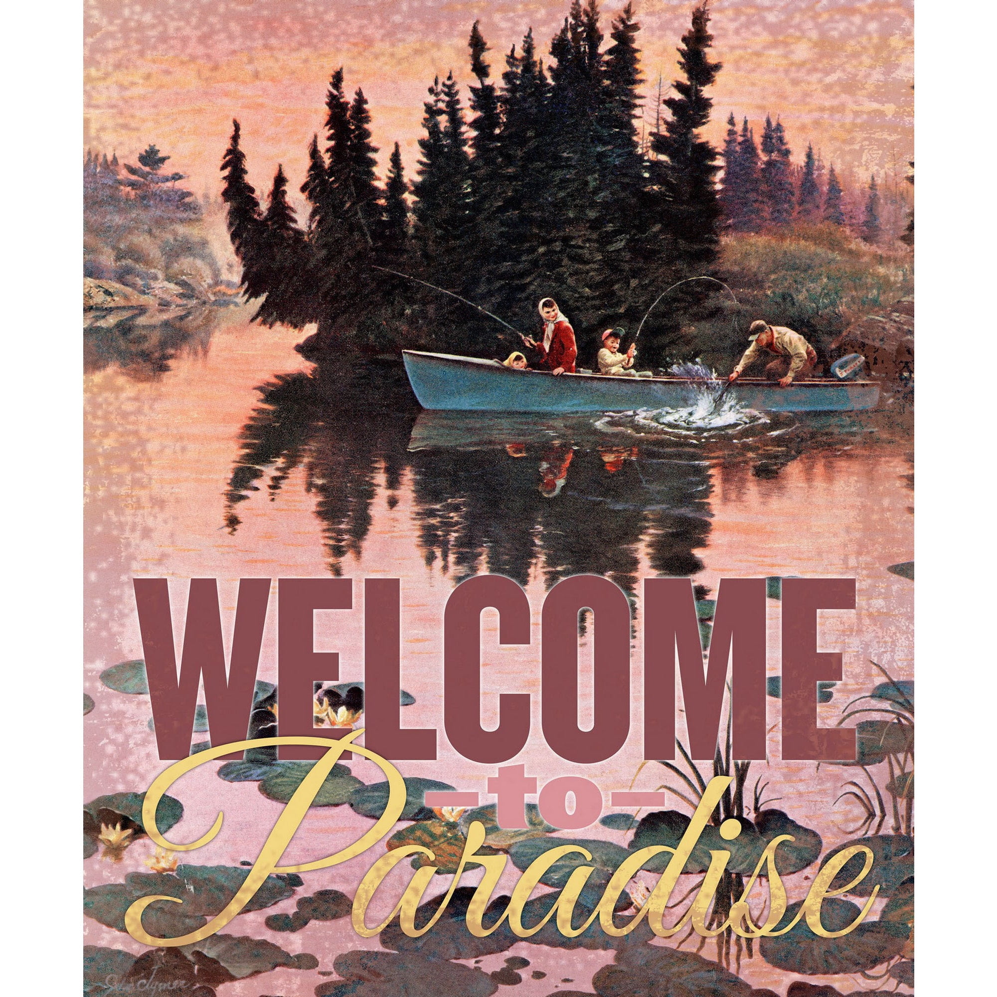 Marmont Hill - "Paradise" Painting Print on Wrapped Canvas