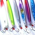 thumbnail image 3 of Leurres de Poisson jig tackle Peinture Pulvérisation Nourriture Réfléchissante Appâts de Poisson Leurres en Plomb Assiette en Métal, 3 of 4