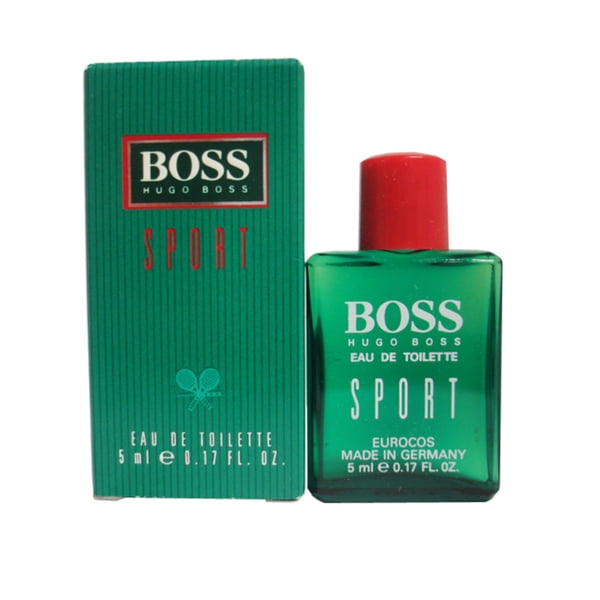BOSS SPORT * Hugo Boss oz / ml MINI Eau de Toilette Men Cologne Splash -