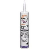 Polyblend 10.5 Oz. #165 Delorean Gray Sanded Ceramic Tile Caulk PC16510S-6