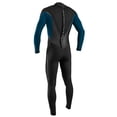 thumbnail image 2 of O'Neill Men's Psycho Tech 3/2+mm Back Zip Full Wetsuit M-Tall Black/french navy (5334), 2 of 3