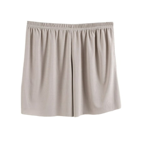 

Glookwis Women Sports Short Pant Ice Silk Bottoms Pajamas Shorts Breathable Loose Mini Trousers Wide Leg Elastic Waisted Shorts Hot Pants