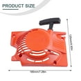 thumbnail image 3 of Orange Recoil Starter Plastic SX62 62cc Accessory Chainsaws DMC6200CS 62cc Easy installation Useful Convenient, 3 of 6
