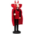 thumbnail image 3 of Northlight Fourchette à Diable Tenant Casse-Noisette Halloween - 14 Pouces - Rouge et Noir, 3 of 6