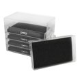 thumbnail image 4 of Caja De Almacenamiento De Cajón Cosmético, Gabinete De Almacenamiento De Escritorio De Esponja Acrílica, 5 Capas Decorativas, Ahorro De Tiempo, Transparente Para Oficina ANGGREK Jewelry Drawer Storage Case, 4 of 8