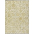 thumbnail image 2 of Addison Rugs Chantille Indoor/Outdoor Transitional Damask Gold Machine Washable Rectangle Rug, 9' x 12', 2 of 8