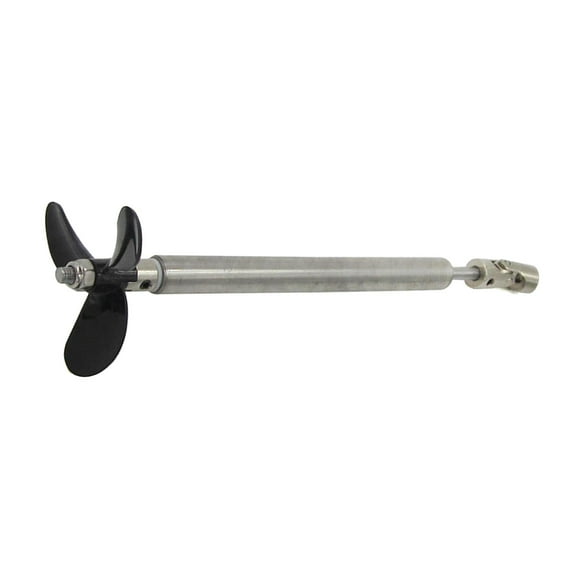 Eje de barco RC con hélice y junta universal para accesorios de barco modificados 10 cm x 5 cm 600 mm