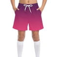 thumbnail image 2 of Bovxnpu Boys Swim Trunks Athletic Beach Shorts Solid Boys Swim Trunks Pockets for Beach Vacation and Surfing Shorts, 2 of 9